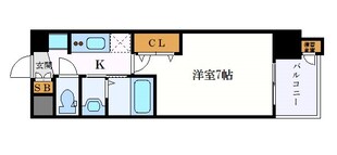 エステムコート名古屋鶴舞シエルの物件間取画像